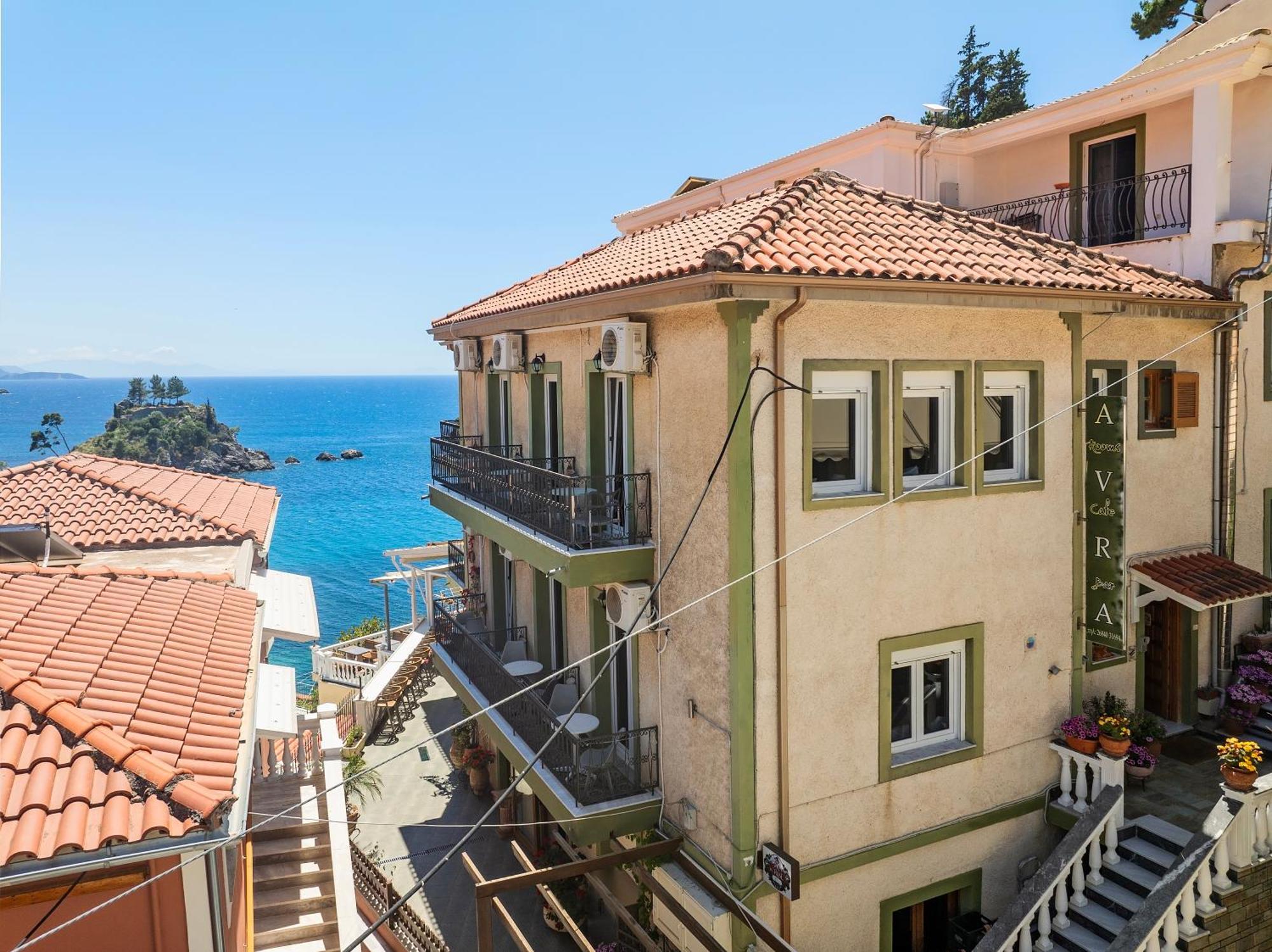 Avra Hotell Parga Eksteriør bilde