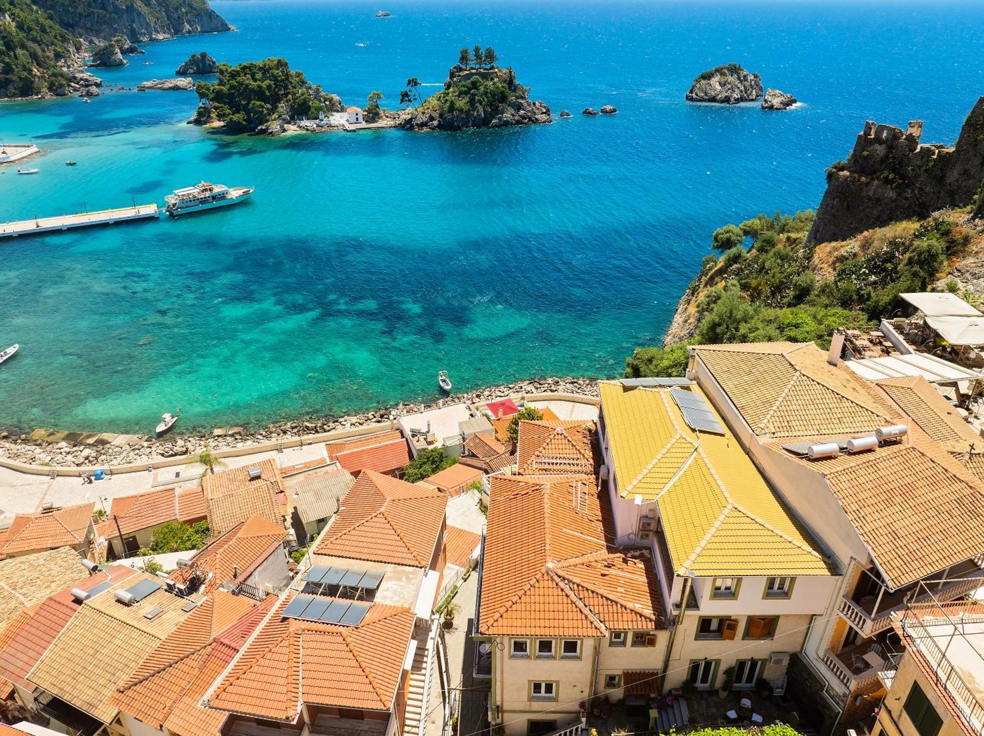 Avra Hotell Parga Eksteriør bilde